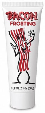Bacon Frosting for your Cake on ThinkGeek