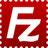 Filezilla free ftp program logo