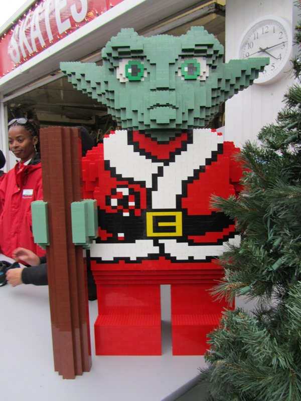 Lego Santa Yoda