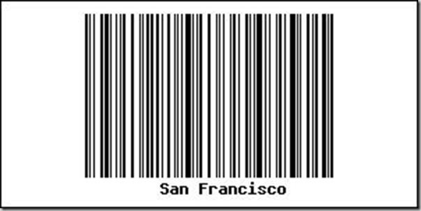 San Francisco Barcode