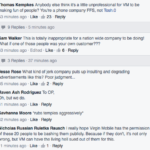 Responses on Facebook on the endorsement of Virging Mobile USA of a Buzzfeed article