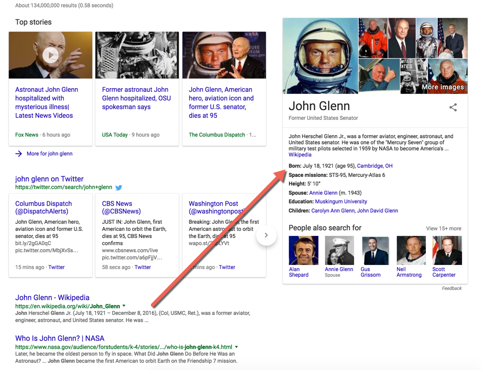 Google knowledge graph slow update